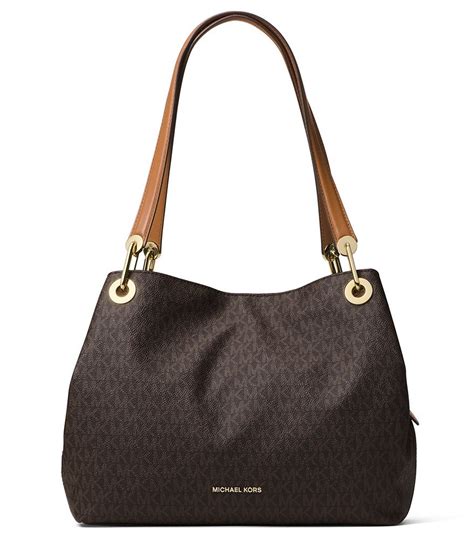 michael kors raven handbags|Michael Kors large raven bag.